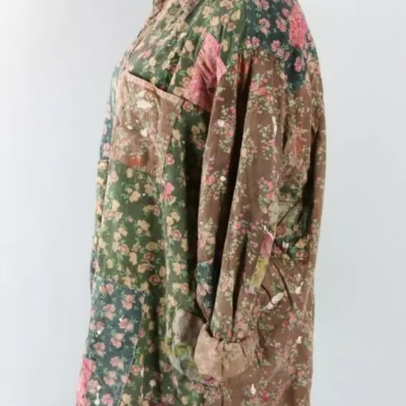 MAGNOLIA PEARL  Piecewise Landes Shirt Top 1805 Agustin NWT - Picture 5 of 10